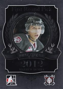 2012-13 In The Game Draft Prospects #154 Mathew Dumba Front