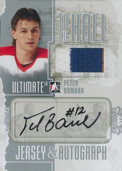 2012-13 In The Game Ultimate Memorabilia - To the Hall Autograph Jerseys #3 Peter Bondra Front