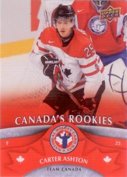 2013 Upper Deck National Hockey Card Day Canada #NHCD3 Carter Ashton Front