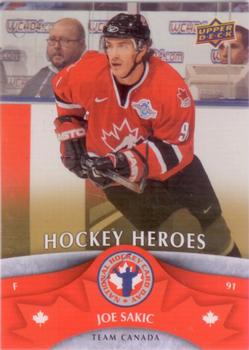 2013 Upper Deck National Hockey Card Day Canada #NHCD12 Joe Sakic Front