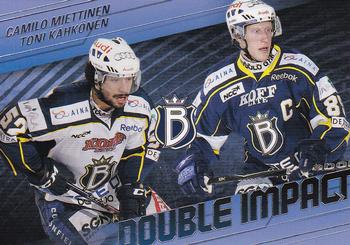 2011-12 Cardset Finland - Double Impact #DI2 Camilo Miettinen / Toni Kähkönen Front
