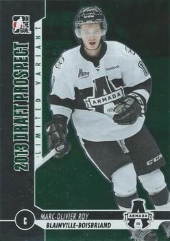 2012-13 In The Game Draft Prospects - Emerald #51 Marc-Olivier Roy Front