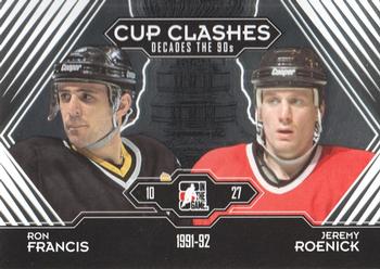 2013-14 In The Game Decades 1990s #193 Ron Francis / Jeremy Roenick Front