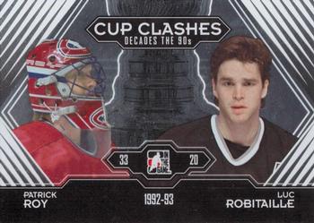 2013-14 In The Game Decades 1990s #194 Patrick Roy / Luc Robitaille Front