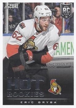 2013-14 Score - Red Back #631 Eric Gryba Front