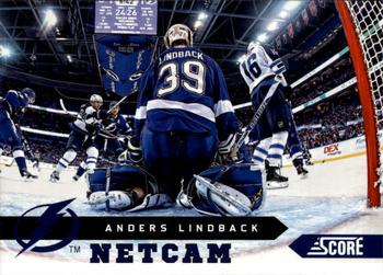 2013-14 Score - Netcam #NC-1 Anders Lindback Front