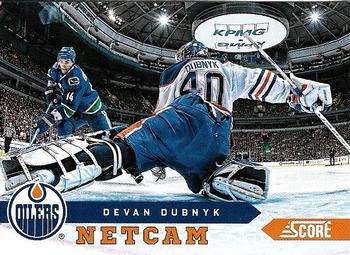 2013-14 Score - Netcam #NC-2 Devan Dubnyk Front