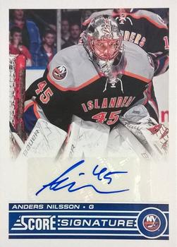 2013-14 Score - Score Signatures #SS-AN Anders Nilsson Front