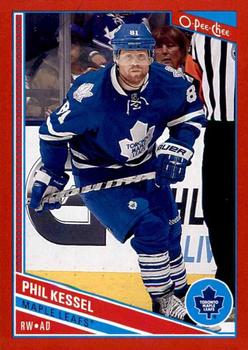 2013-14 O-Pee-Chee - Red #1 Phil Kessel Front