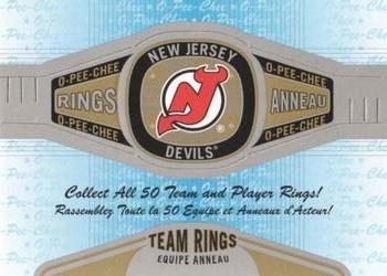 2013-14 O-Pee-Chee - Rings #R-17 New Jersey Devils Front