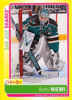 2013-14 O-Pee-Chee - Stickers #S-AN Antti Niemi Front