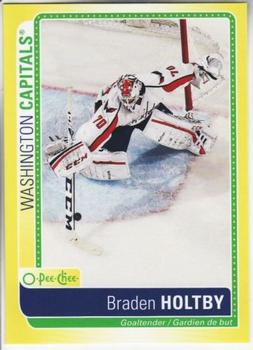 2013-14 O-Pee-Chee - Stickers #S-BH Braden Holtby Front