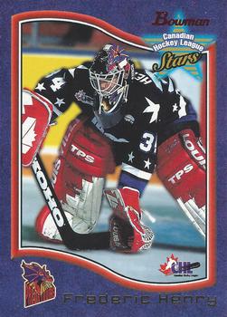 1997 Bowman CHL #43 Frederic Henry Front