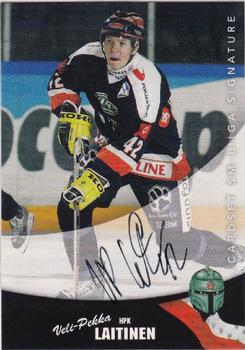 2004-05 Cardset Finland - Autographs #24 Veli-Pekka Laitinen Front
