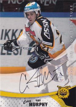 2004-05 Cardset Finland - Autographs #36 Cory Murphy Front