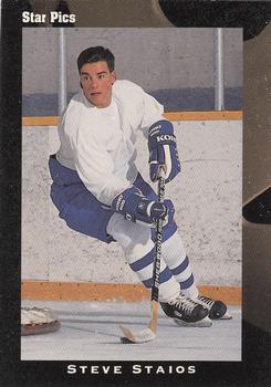 1991 Star Pics #51 Steve Staios Front