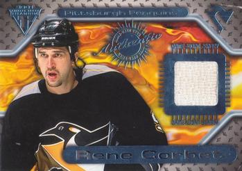 2000-01 Pacific Private Stock Titanium - Game-Used Gear #131 Rene Corbet Front