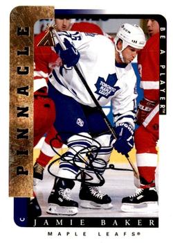 1996-97 Pinnacle Be a Player - Autographs #17 Jamie Baker Front