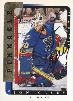 1996-97 Pinnacle Be a Player - Autographs #63 Jon Casey Front