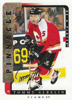 1996-97 Pinnacle Be a Player - Autographs #161 Tommy Albelin Front