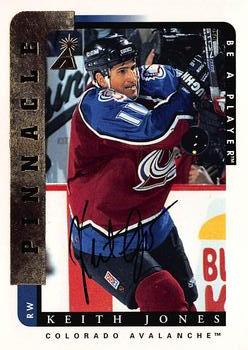 1996-97 Pinnacle Be a Player - Autographs #194 Keith Jones Front