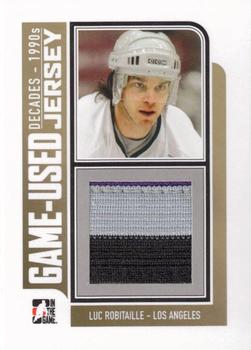 2013-14 In The Game Decades 1990s - Game Used Jerseys Gold #M-21 Luc Robitaille Front