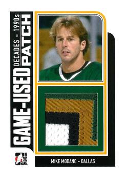 2013-14 In The Game Decades 1990s - Game Used Patch Black #M-26 Mike Modano Front