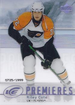 2007-08 Upper Deck Ice #107 Riley Cote Front