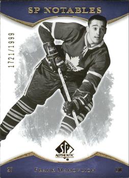 2007-08 SP Authentic #104 Frank Mahovlich Front