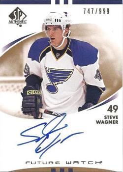 2007-08 SP Authentic #244 Steve Wagner Front