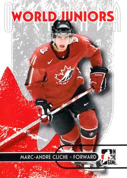 2007-08 In The Game O Canada #45 Marc-Andre Cliche Front