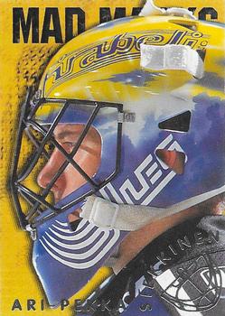 1998-99 Cardset Finland - Mad Masks #1 Ari-Pekka Siekkinen Front