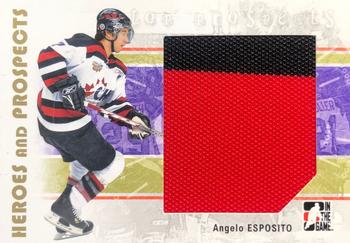 2007-08 In The Game Heroes and Prospects #125 Angelo Esposito Front