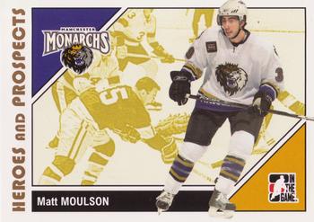 2007-08 In The Game Heroes and Prospects #23 Matt Moulson Front