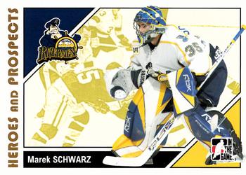2007-08 In The Game Heroes and Prospects #35 Marek Schwarz Front