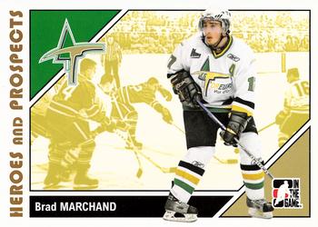 2007-08 In The Game Heroes and Prospects #54 Brad Marchand Front