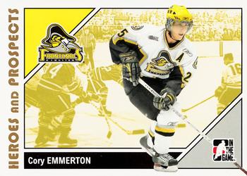 2007-08 In The Game Heroes and Prospects #82 Cory Emmerton Front