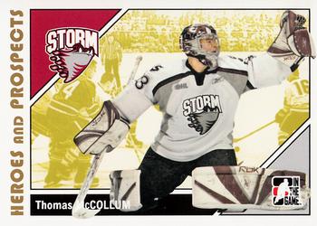 2007-08 In The Game Heroes and Prospects #86 Thomas McCollum Front