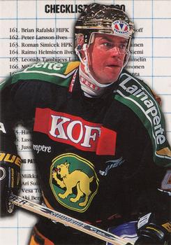 1999-00 Cardset Finland #5 Raimo Helminen Front