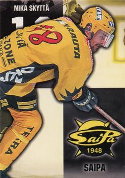 1999-00 Cardset Finland #116 Mika Skyttä Front