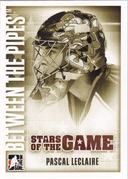 2007-08 In The Game Between the Pipes #69 Pascal Leclaire Front