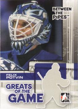 2007-08 In The Game Between the Pipes #77 Felix Potvin Front