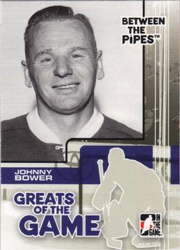 2007-08 In The Game Between the Pipes #82 Johnny Bower Front