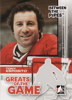 2007-08 In The Game Between the Pipes #89 Tony Esposito Front