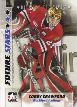 2007-08 In The Game Between the Pipes #8 Corey Crawford Front