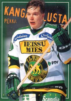 1996-97 Leaf Sisu SM-Liiga (Finnish) #30 Pekka Kangasalusta Front