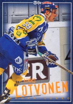 1996-97 Leaf Sisu SM-Liiga (Finnish) #96 Kimmo Lotvonen Front