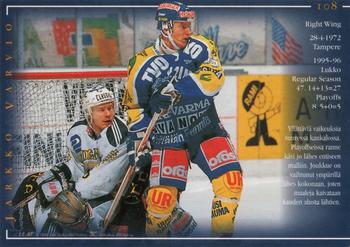 1996-97 Leaf Sisu SM-Liiga (Finnish) #108 Jarkko Varvio Back