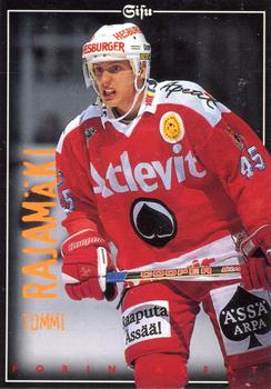 1996-97 Leaf Sisu SM-Liiga (Finnish) #151 Tommi Rajamäki Front