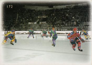 1995-96 Leaf Sisu SM-Liiga (Finnish) #172 Ville Peltonen Back